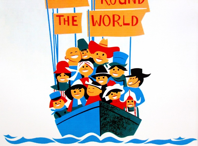 ディズニー スモールワールド額縁入りアート ディズニー スモール