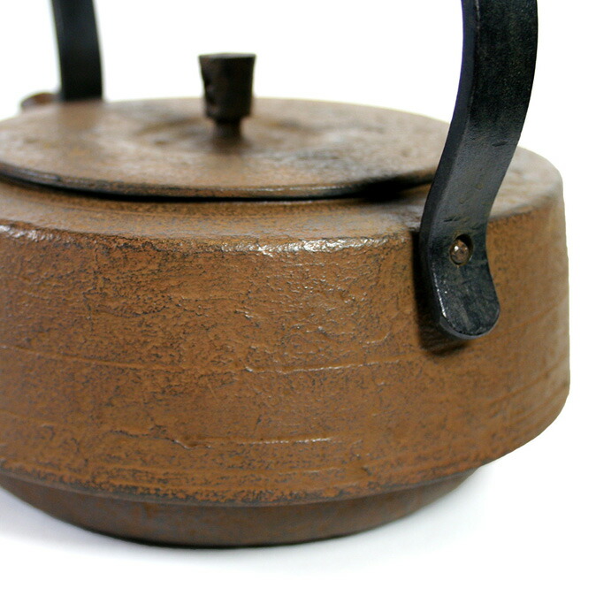 楽天市場】南部鉄器 南部鉄瓶 IH対応 直火対応 広口 1.5L 錆色 サビ色