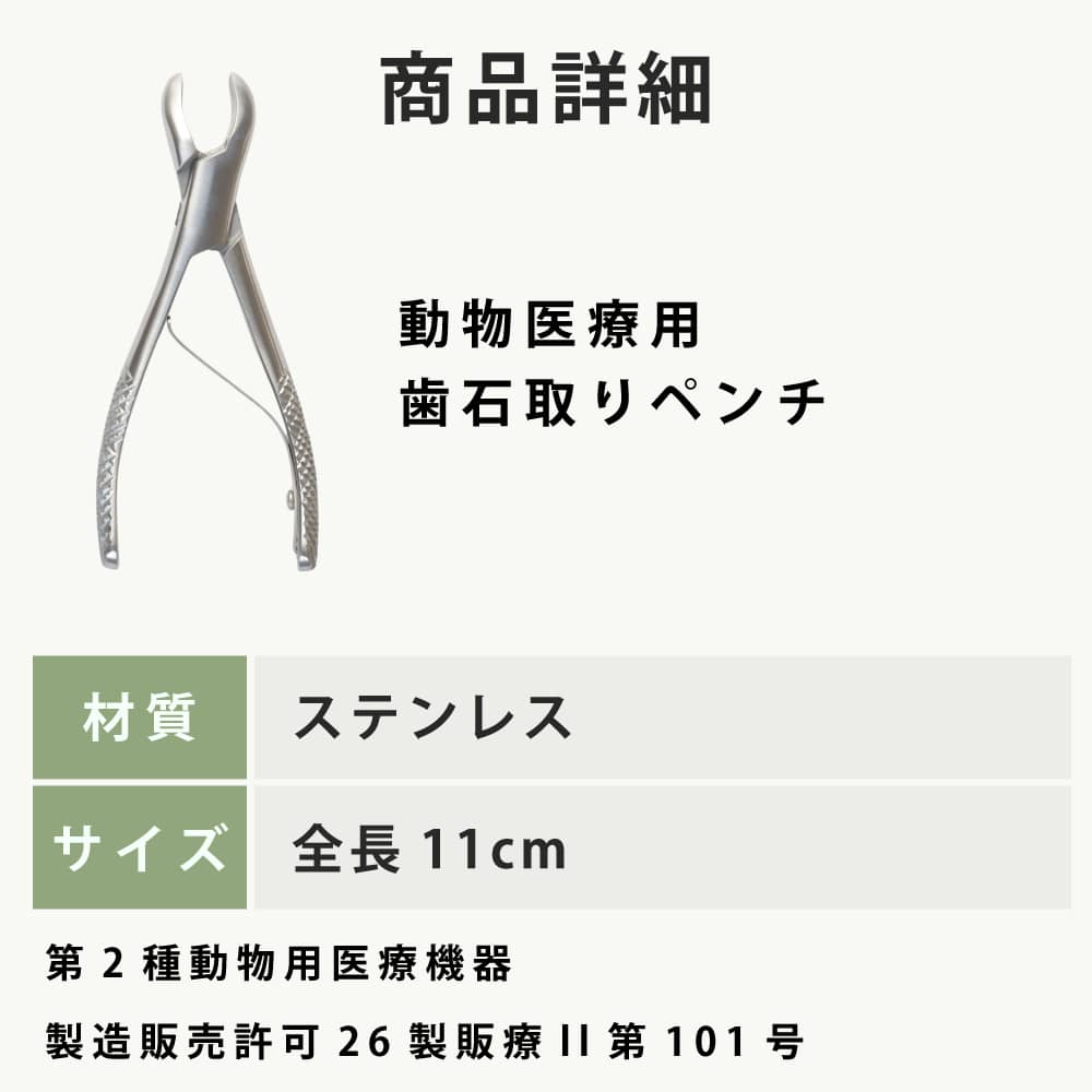 楽天市場】帝塚山ハウンドカム 歯石取りペンチ 犬用 猫用 ステンレス
