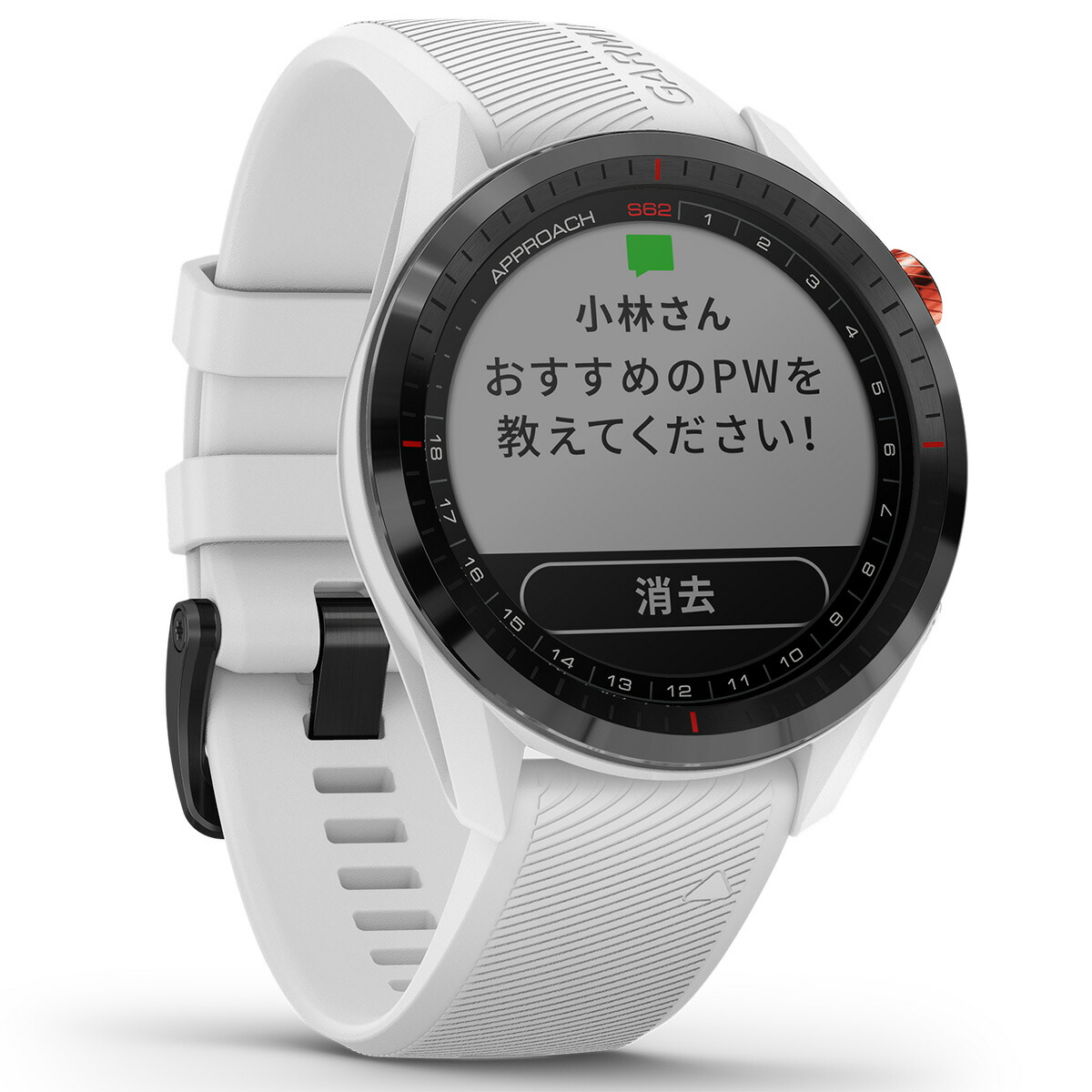 GARMIN Approach S62 ホワイト GPSゴルフウォッチ Amazon | GARMIN