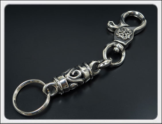 非売品】AEROSMITH×THIRTEENDESIGNSシルバーキーホルダー キーリング