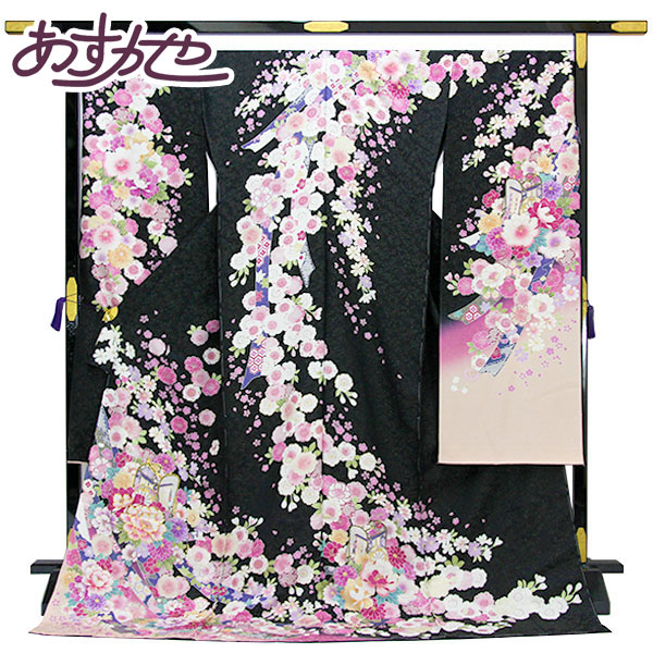 楽天市場】着物 名門 吉澤織物 金通し 金駒刺繍 振袖 吉澤の友禅