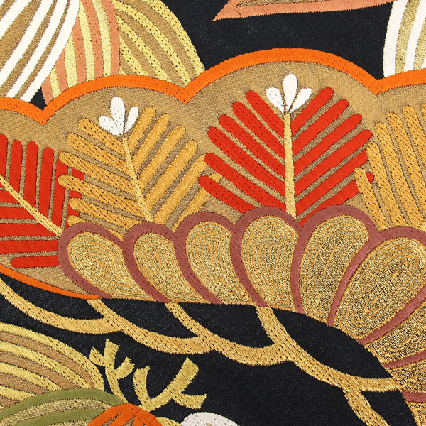 楽天市場】着物 帯 振袖用 西陣ブランド 梅垣 引き箔 袋帯 彩松笹文