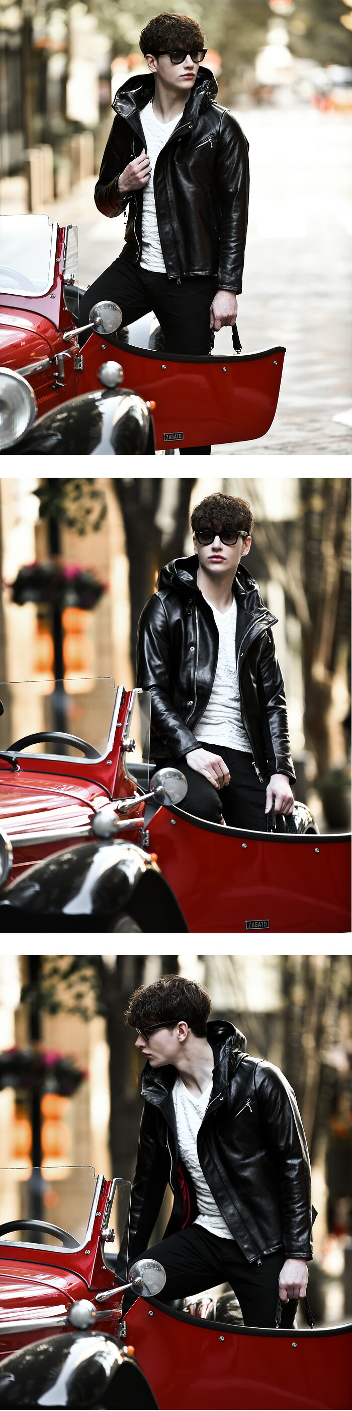 ボブズ ジョニーウルフ v系 ギャル ロック fuga パーカ ケード1