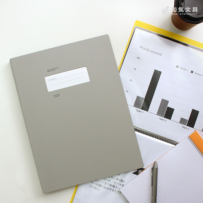 楽天市場】ラコニック LACONIC ストック 20ポケットA4クリアファイル