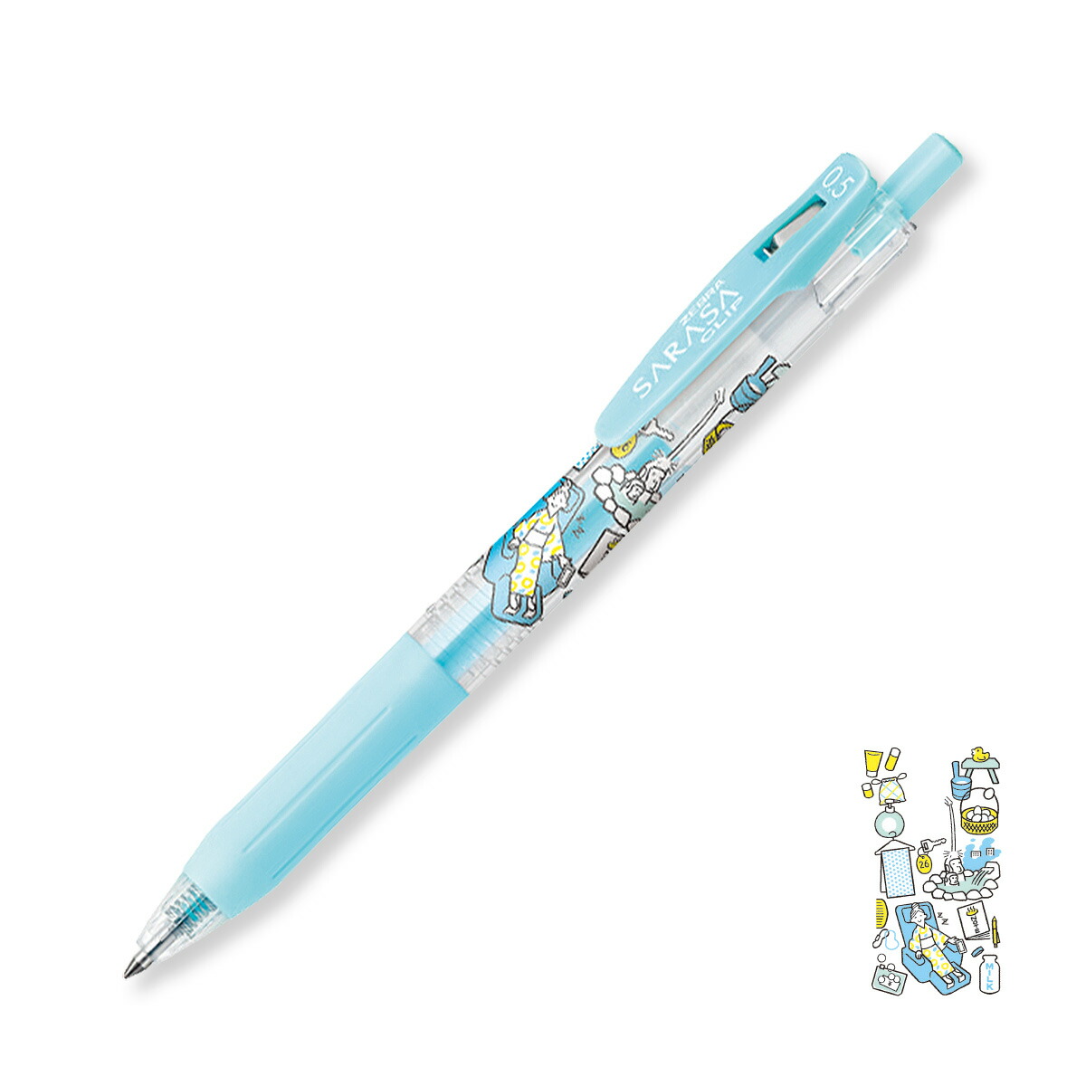 楽天市場】ゼブラ ゲルボールペン サラサクリップ0．5 Y2 ぷちとり