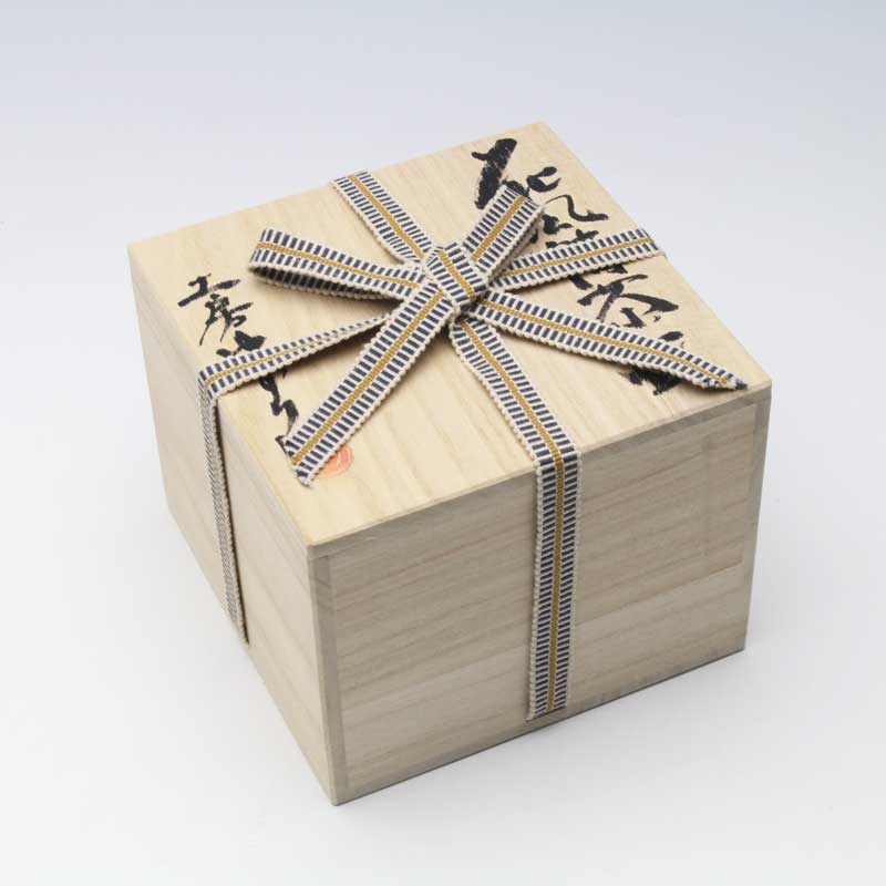 新品未使用】工房ゆずりは 紅彩京花 抹茶碗（平型）日本製 贈り物