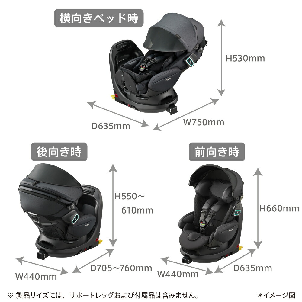 楽天市場】アップリカ(Aprica) フラディア グロウ ISOFIX セーフティー