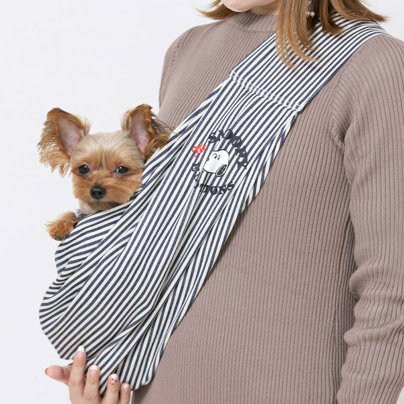 楽天市場】【正規品】女性向け 小型犬 抱っこひも スヌーピースリング