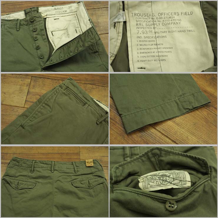 楽天市場】RRL ラルフローレン DOUBLE RL ダブルアールエル TROUSERS