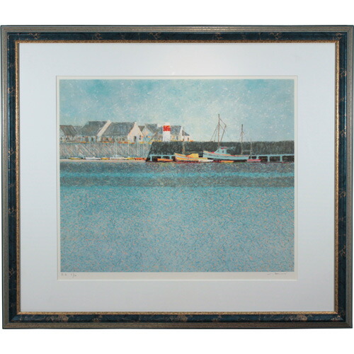 楽天市場】アンドレ・ブーリエ 額付き版画(リトグラフ) 『やすらぎの時