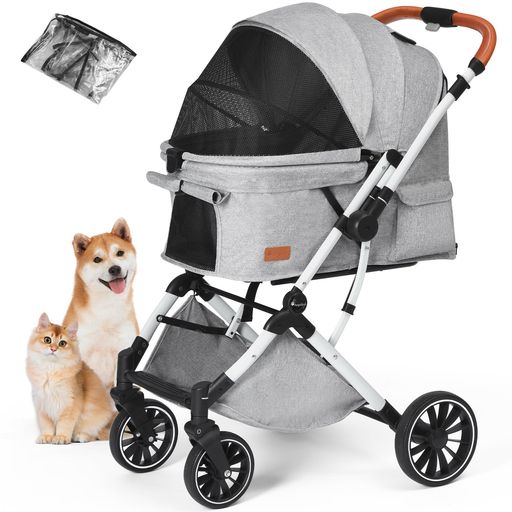 楽天市場】Angelpetペットカート一体型コンパクト折りたたみ対面両用式