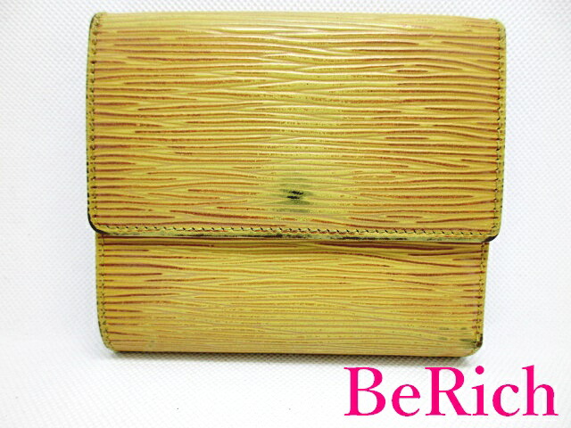 楽天市場】ルイ ヴィトン LOUIS VUITTON Wホック 三つ折り財布 エピ