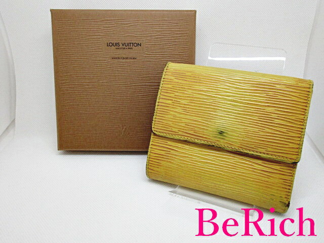 楽天市場】ルイ ヴィトン LOUIS VUITTON Wホック 三つ折り財布 エピ