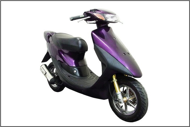 美品❗️原付ライブディオZX 紫紋（シモン）エアロ5点セット セール中❗️