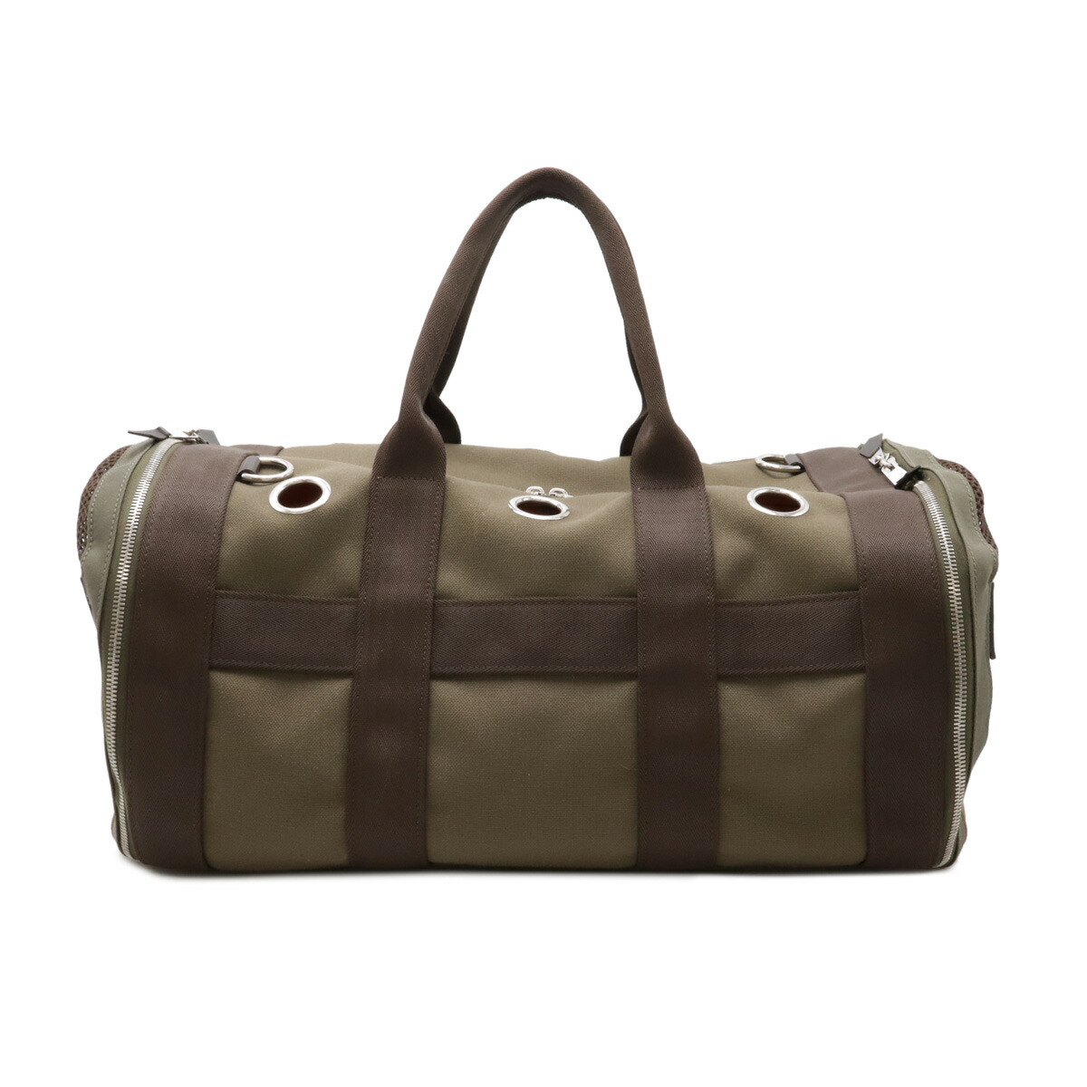 楽天市場】HERMES エルメス ドッグ キャリーバッグ ペットキャリー