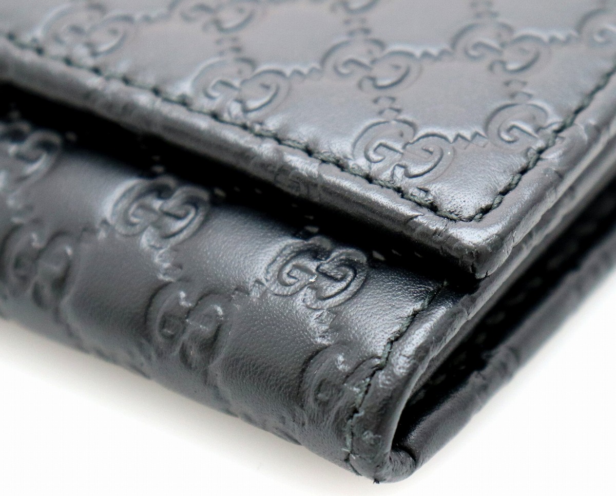 楽天市場】【財布】GUCCI グッチ マイクログッチシマ 2つ折長財布