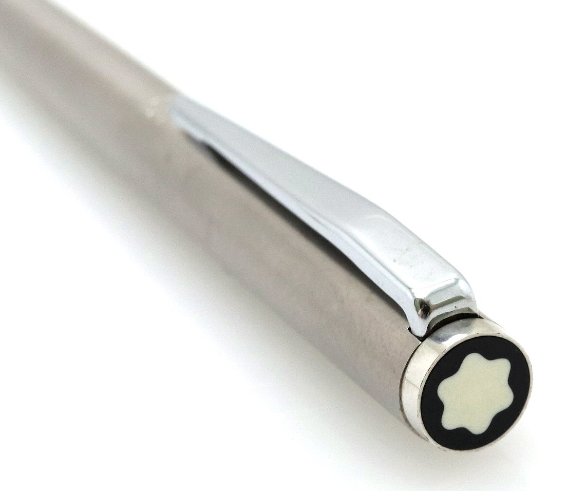 楽天市場】MONTBLANC モンブラン 万年筆 ノブレスシルバー ステンレス