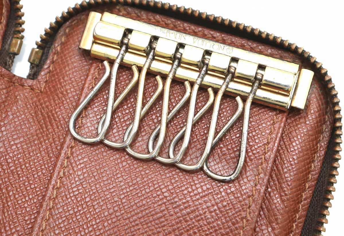 楽天市場】LOUIS VUITTON ルイ ヴィトン モノグラム ポシェット6クレ