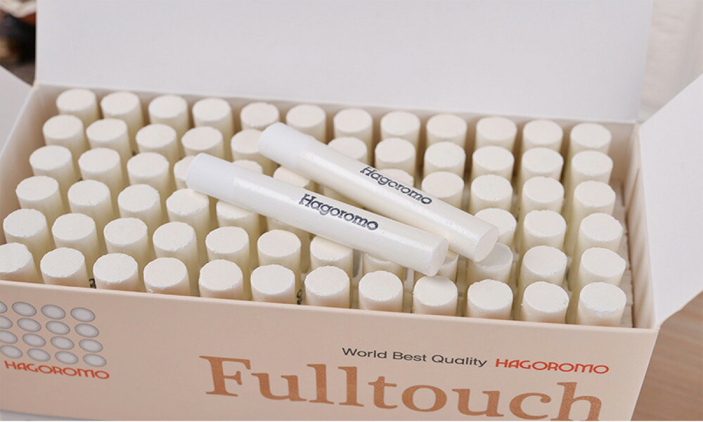 楽天市場】【HAGOROMO】フルタッチチョーク白色72本入 ☆(Fulltouch