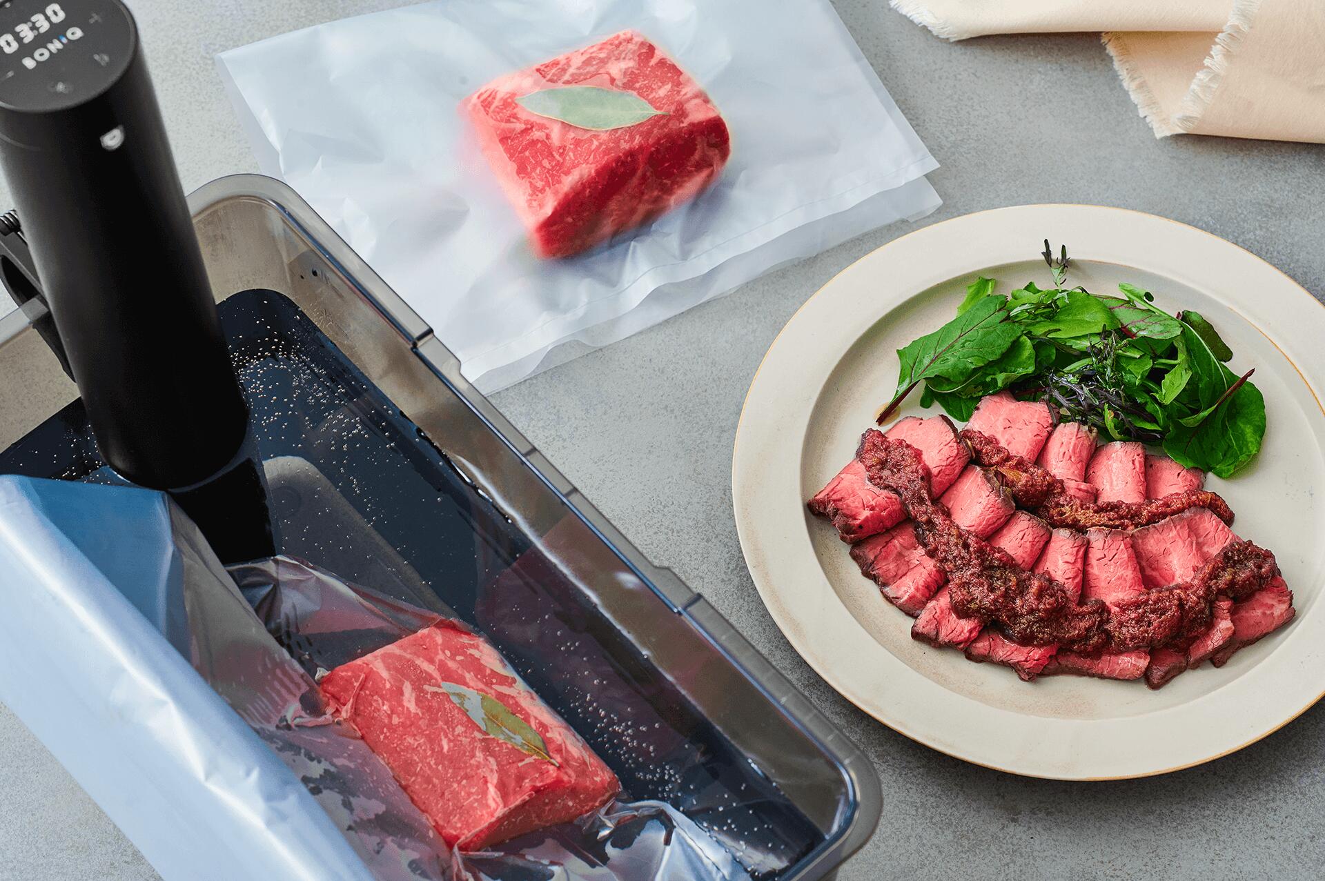 楽天市場】【公式】BONIQ(ボニーク) 低温調理用耐熱袋 BONI BAG 日本製