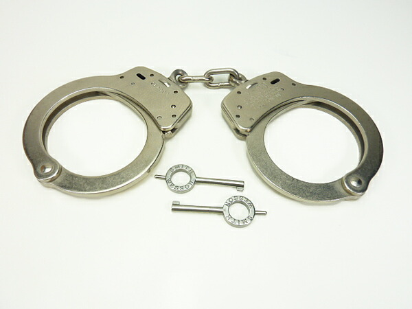 楽天市場】手錠 S&W スミス＆ウェッソン M100 ガンブルー/シルバー