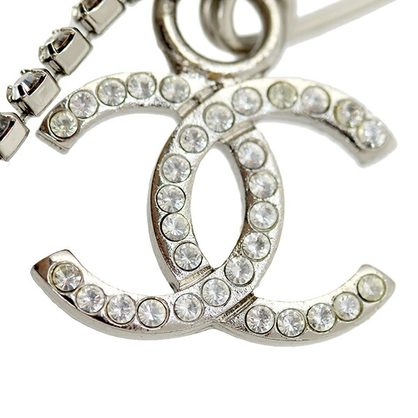 楽天市場】シャネル ブローチ ココマーク ダブルピン ストラス メタル