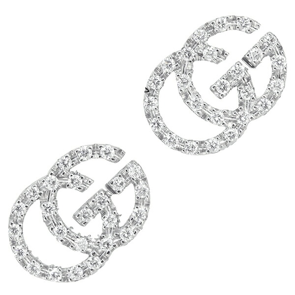 楽天市場】【10%OFF】 グッチ ピアス ダブルG スタッズ ダイヤモンド