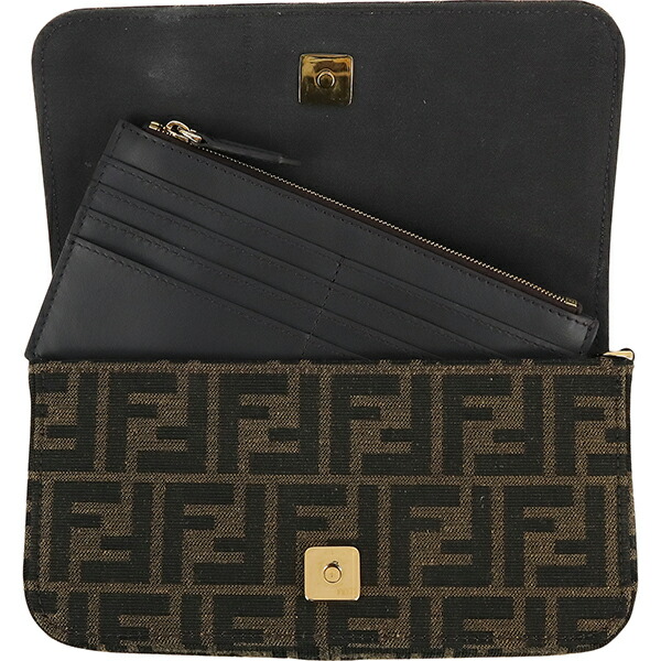 楽天市場】【美品】 フェンディ チェーンウォレット グラフィ ズッカ