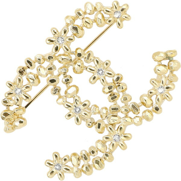 楽天市場】【20%OFF】 シャネル ブローチ ココマーク フラワー メタル