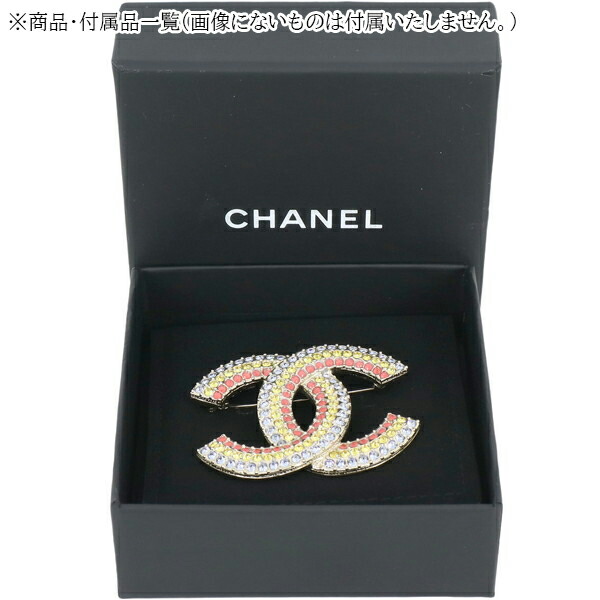 CHANEL ブローチ クロス ココマーク ヴィンテージ アクセサリー