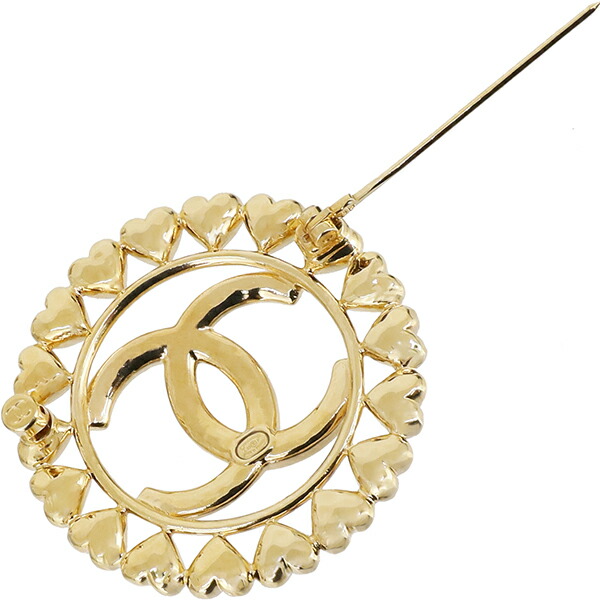 楽天市場】【20%OFF】 シャネル ブローチ ハートココマーク ラウンド