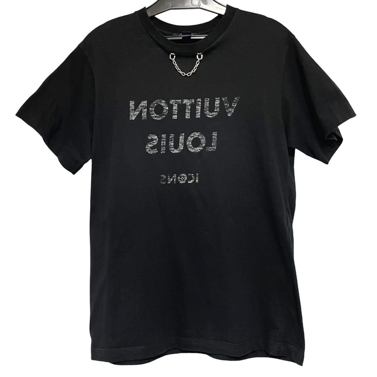 LOUIS VUITTON ブラック Tシャツ Louis Vuitton Black & White