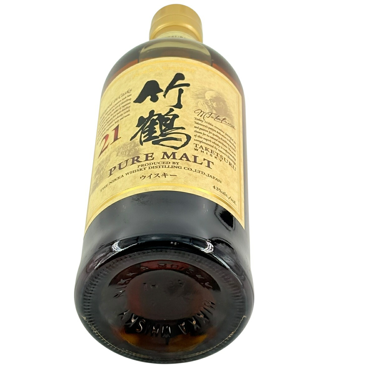 楽天市場】竹鶴 21年 ピュアモルト ウイスキー 700ml ニッカ 箱無し