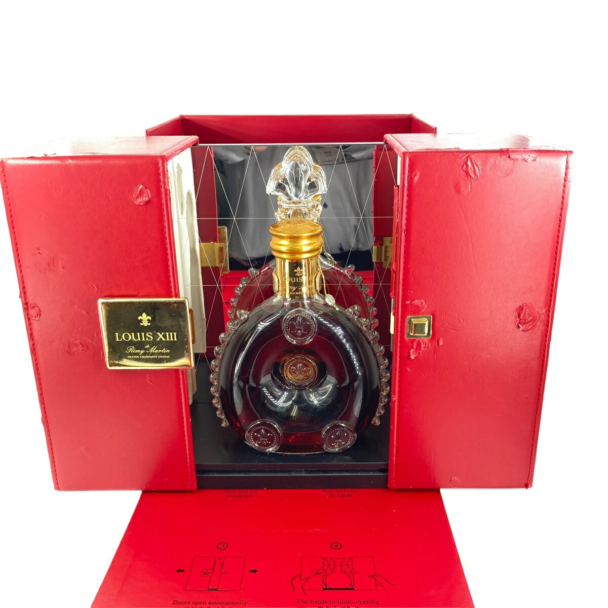 未開栓 古酒 レミーマルタン ルイ13世 箱あり 栓あり 箱に染み有り