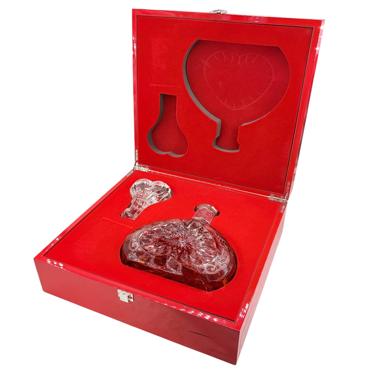 フォーチュンハート クリア クリスタルボトル 替え栓・化粧箱付 国産品