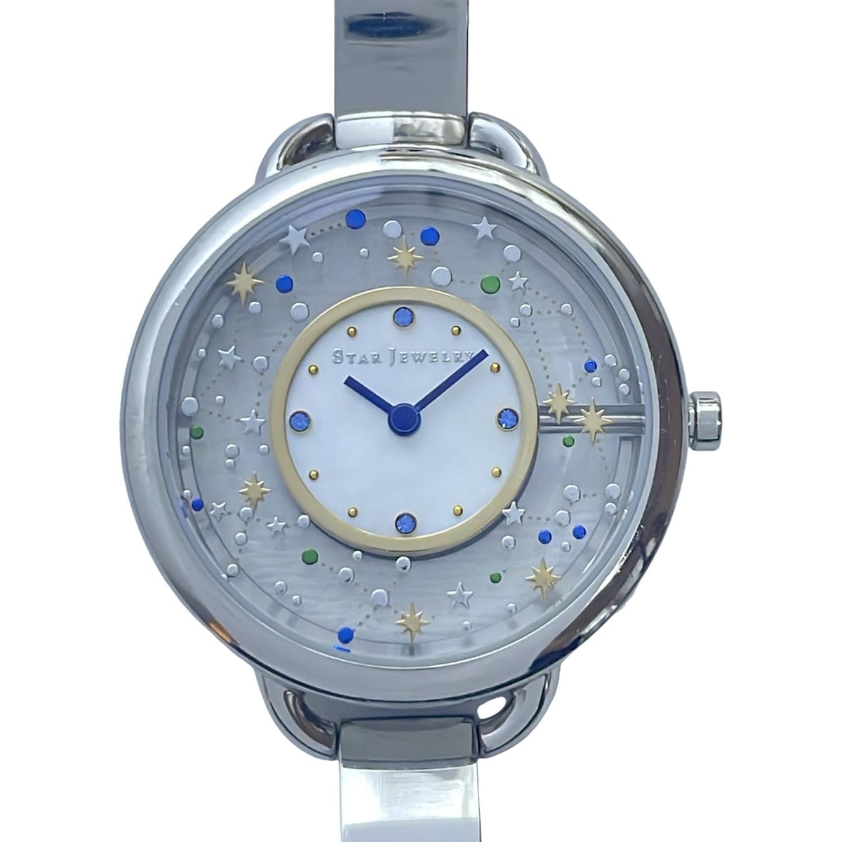 STAR JEWELRY / クォーツ腕時計/アナログ/WHT/KHK 楽天市場】スター