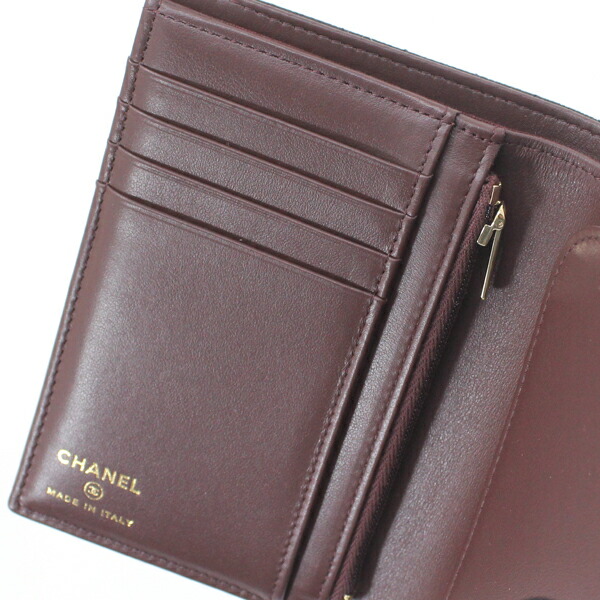 楽天市場】CHANEL シャネル パスポートケース 二つ折り 財布