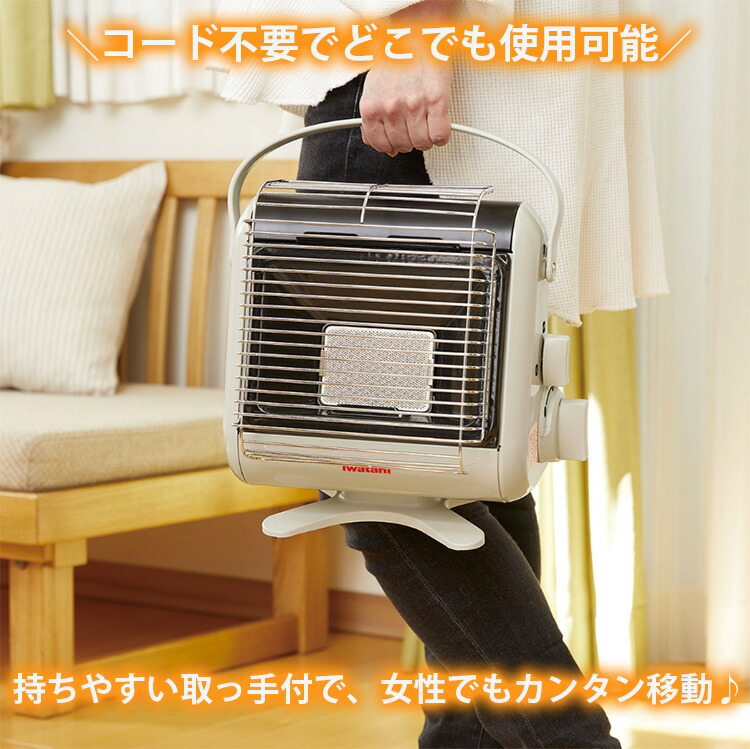 楽天市場】送料無料(一部地域除く) 新品【イワタニ マイ暖 CB-STV-MYD3