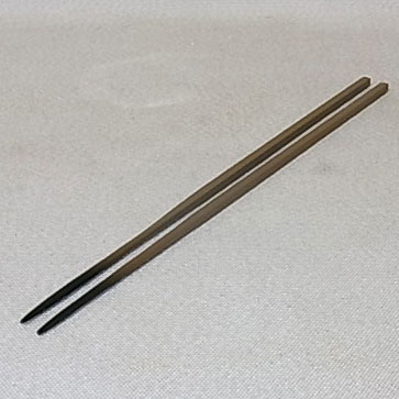 楽天市場】茶箱用火箸（煎茶火箸）香火箸 金属製、とても小さな火箸