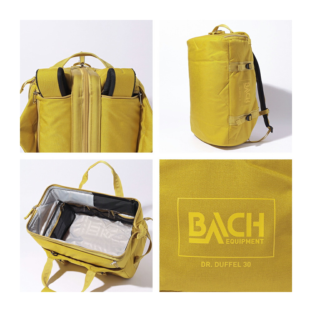 バッハ BACHドクターダッフルバッグ 70 Yellow Curry バッハ BACH