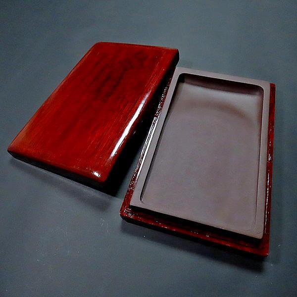 中国 細密彫刻 書道具 端渓硯 装飾端渓雕盒 M 7758E 中国 細密彫刻