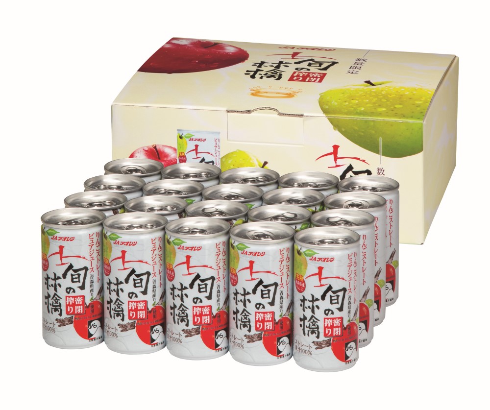 ショップチャンネル】＜30缶セット＞ 青森県産 りんごの密閉搾り