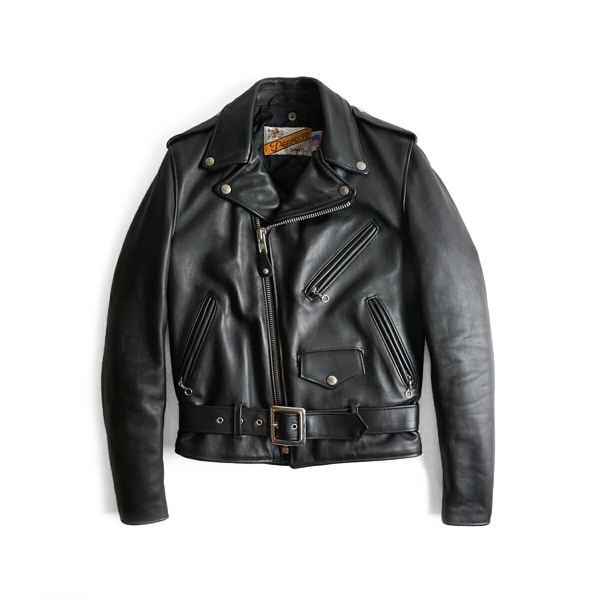 楽天市場】ショット SCHOTT 618 ダブルライダース ブラック