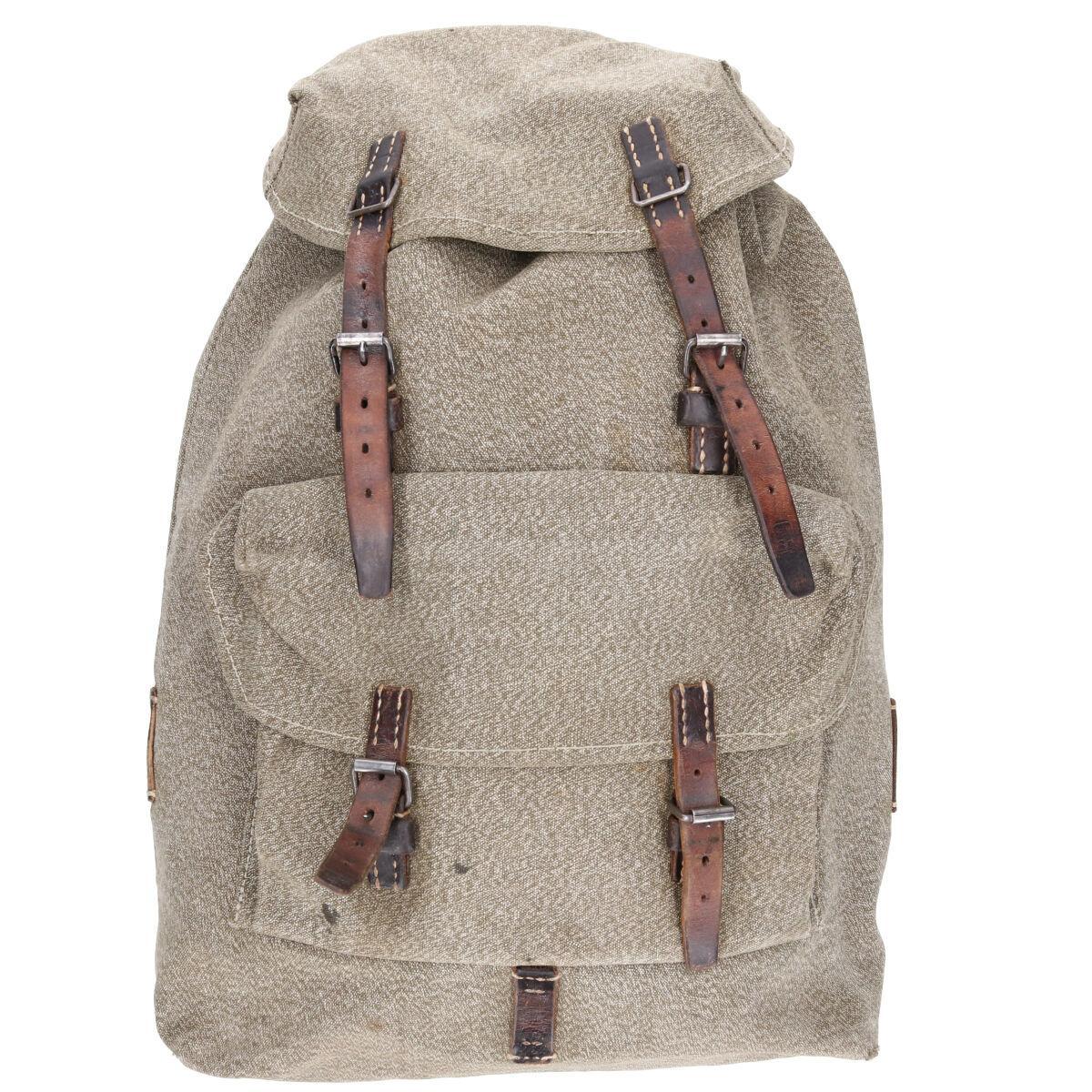 楽天市場】50年代 スイス軍 ごま塩 バックパック リュックサック