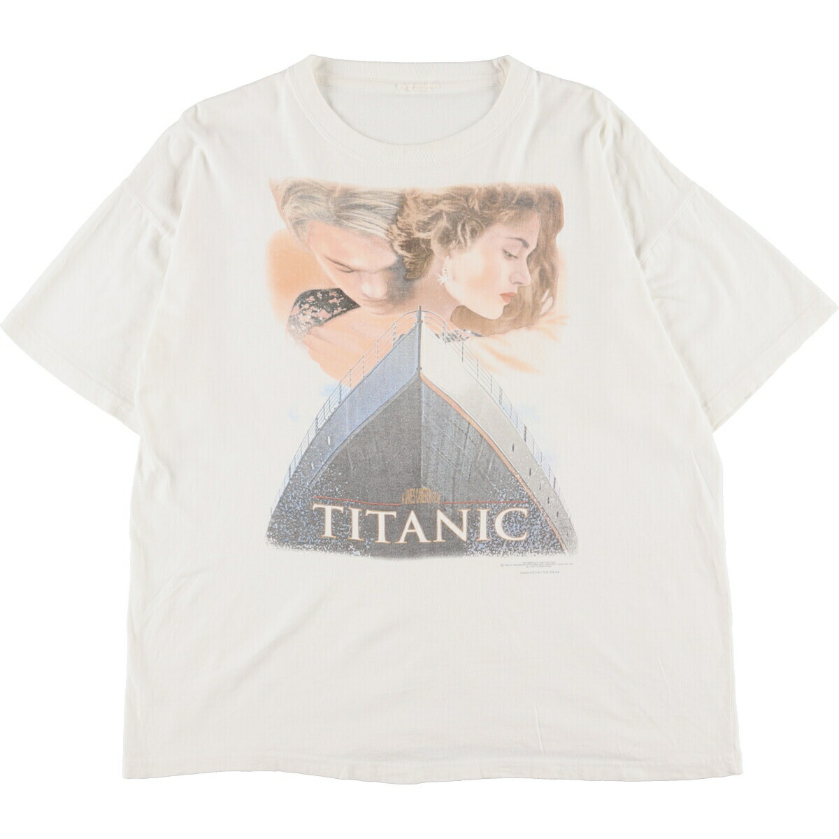 楽天市場】古着 90'S TITANIC タイタニック 映画 ムービーTシャツ