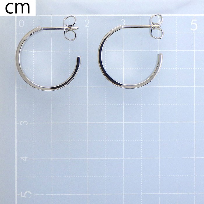 楽天市場】グッチ GUCCI フープ ピアス アイコン GG ロゴ K18WG 【中古