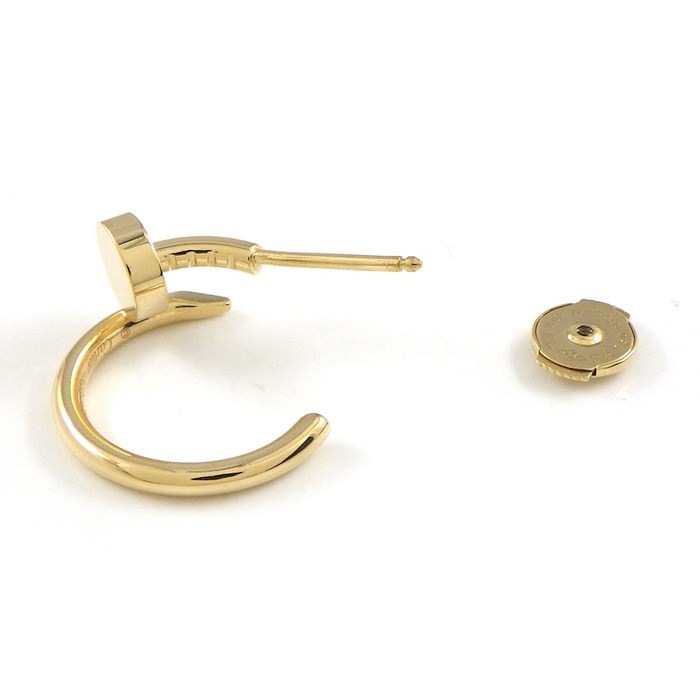 楽天市場】カルティエ Cartier ピアス ジュスト アン クル 釘モチーフ