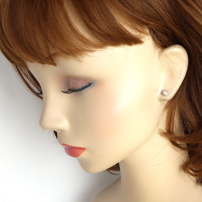 楽天市場】カルティエ Cartier ピアス ダムール ミディアムモデル