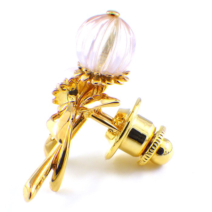 楽天市場】ミキモト MIKIMOTO ピンブローチ 葉っぱ リーフ 蕾 花